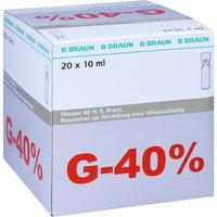 Glucose 40% Braun Mini-Plasco Connect null