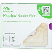 Mepilex Border Flex Schaumverb.7.5x7.5 cm Haft. null