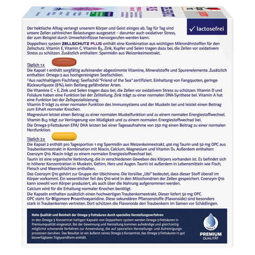 Doppelherz Zellschutz Plus Spermidin+q10+taurin+opc 90 St Queisser Pharma bei onfy.de kaufen 20087747