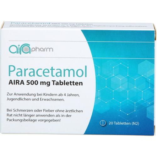 Paracetamol Aira 500mg Tabletten 20 St AIRA Pharm bei onfy.de kaufen 19459801