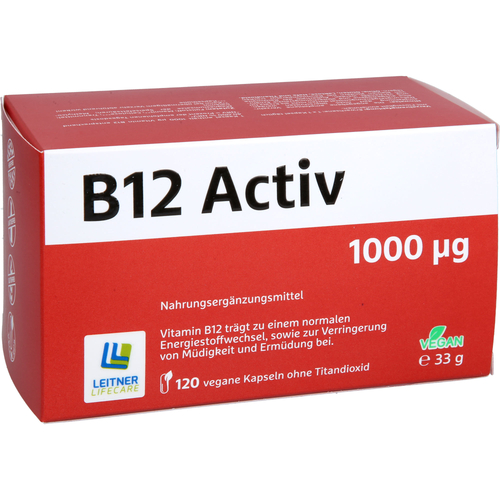 B12 Activ 1000Ug Kapseln 120 St Leitner Lifecare bei onfy.de kaufen 18458225