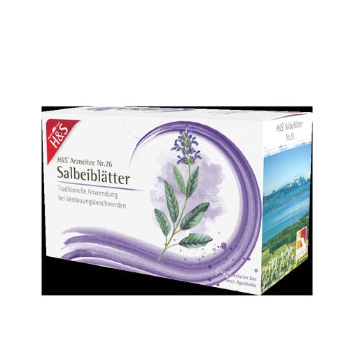 H&S Salbeiblaettertee 20x1.6 g H&S Tee - Gesellschaft bei onfy.de kaufen 02286064