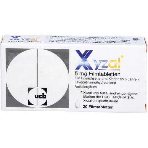 Xyzall 20 St kohlpharma bei onfy.de kaufen 04102915