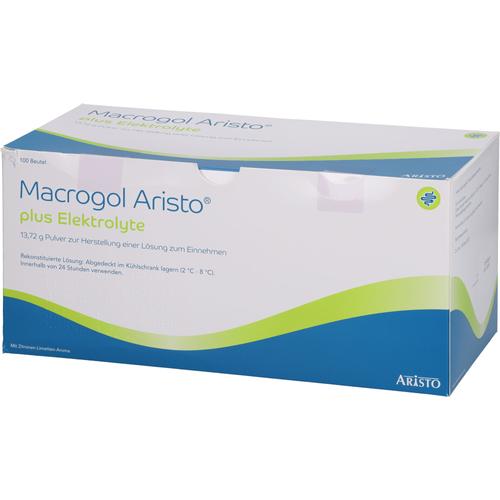 Macrogol Aristo Plus Elektrolyte 13.72 G 100 St Aristo Pharma bei onfy.de kaufen 18858568