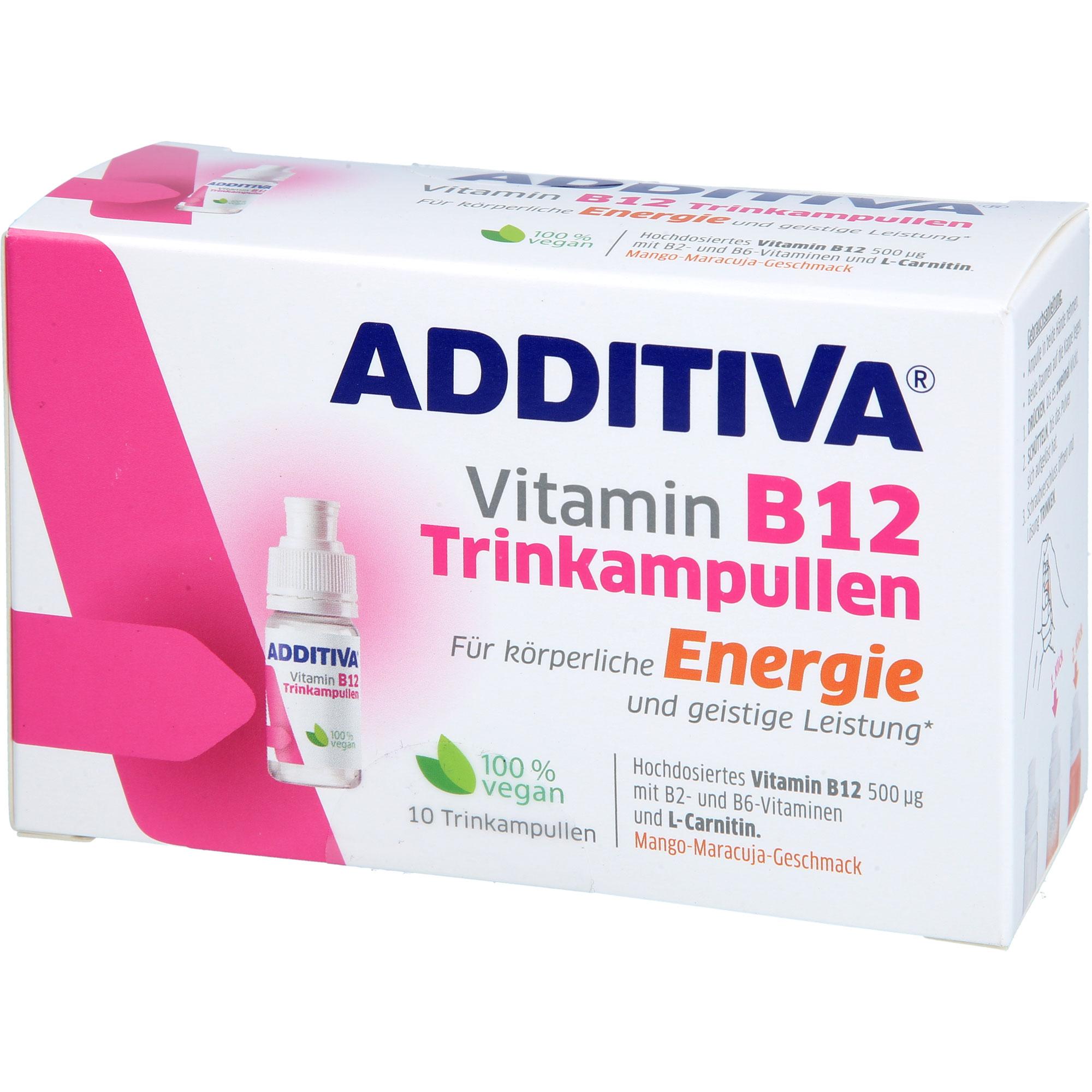 Additiva Vitamin B12 Trinkampullen 10x8 ml Dr.B.Scheffler Nachf. bei onfy.de kaufen 19405768
