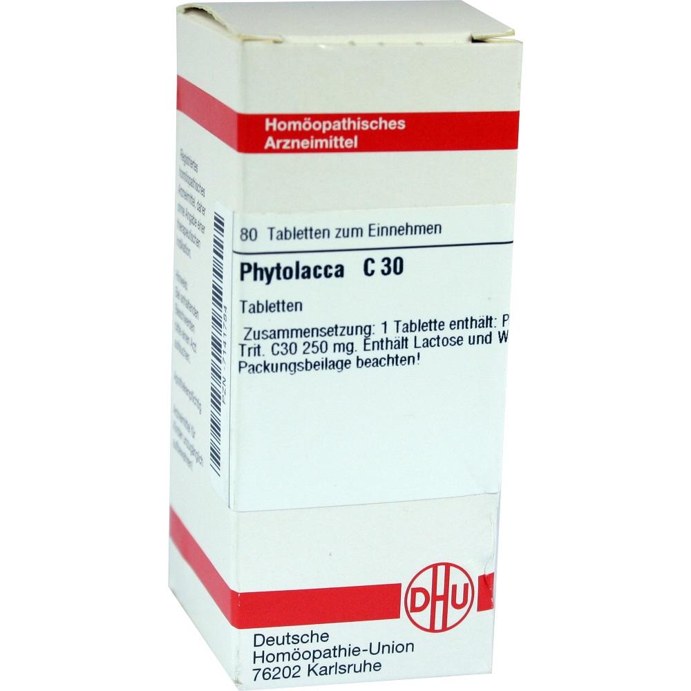 Phytolacca C30 null