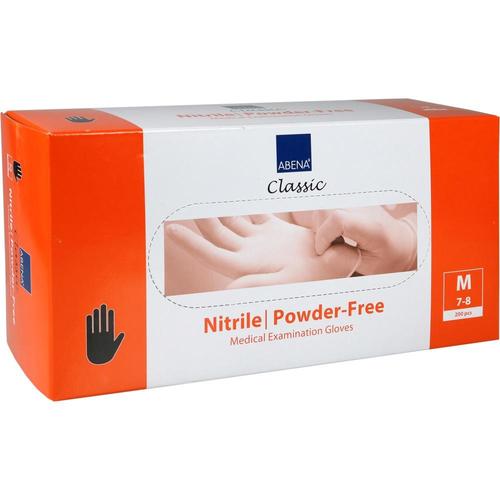 Nitril-Handschuhe Puderfrei Schwarz Medium 200 St ABENA bei onfy.de kaufen 09617268