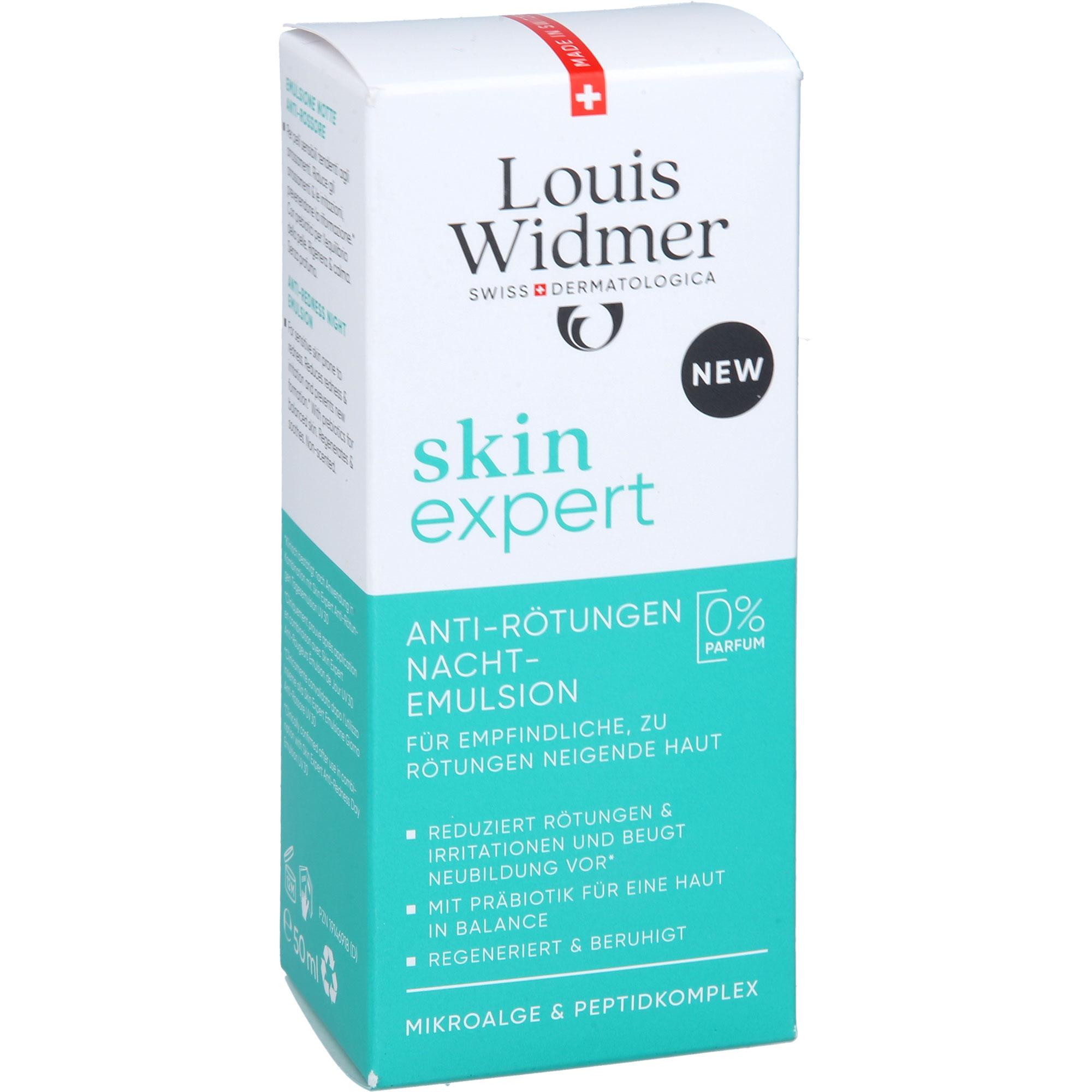 Widmer Skinexpert Anti-Rötungen Nachtemulsion Op 50 ml LOUIS WIDMER bei onfy.de kaufen 19146918
