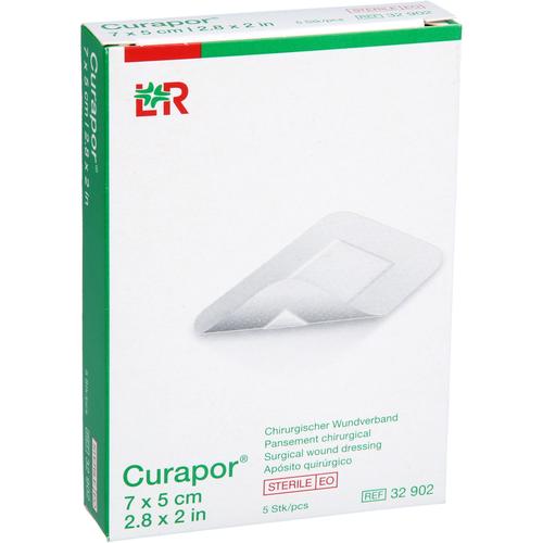Curapor Wundverband Steril Chirurgisch 5x7 cm 5 St EurimPharm Arzneimittel bei onfy.de kaufen 19689406