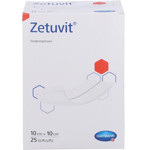 Zetuvit Saugkompressen Steril 10x10 cm 25 St EMRA-MED Arzneimittel bei onfy.de kaufen 19338977