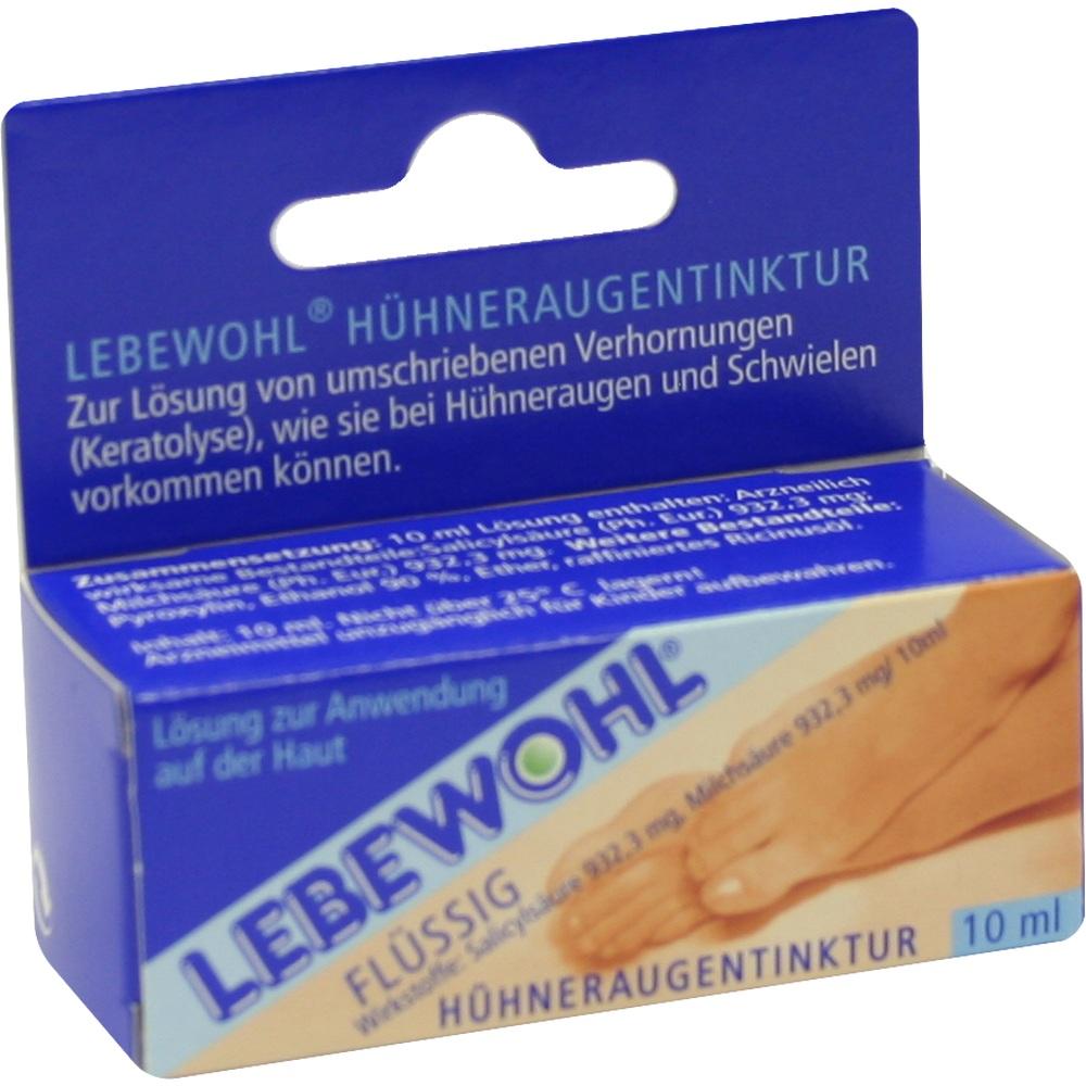 Lebewohl Flüssig null