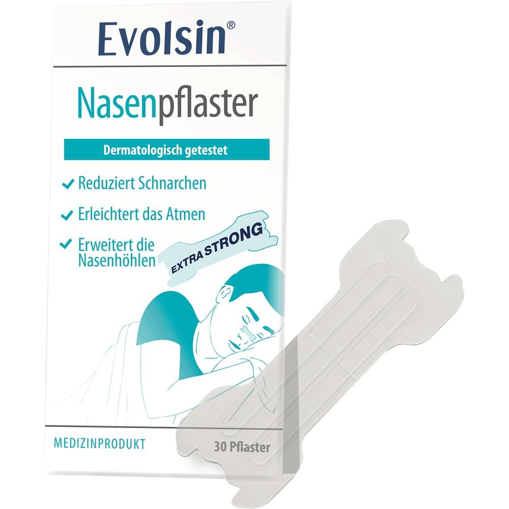 Evolsin Nasenpflaster Transparent - Extra Stark null