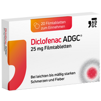 Diclofenac Adgc 25 mg Filmtabletten null