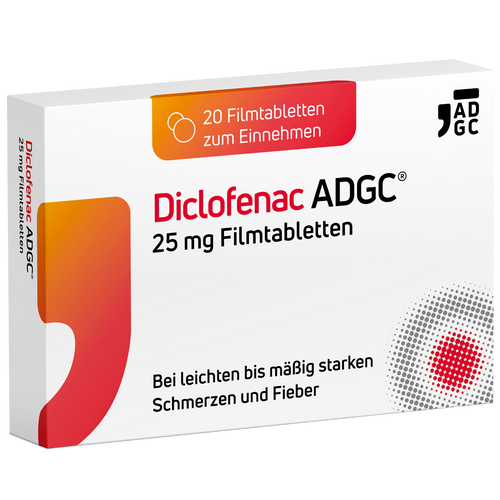 Diclofenac Adgc 25 mg Filmtabletten 20 St Zentiva Pharma bei onfy.de kaufen 19348987