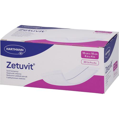 Zetuvit Saugkompressen Unsteril 10x10 cm 30 St EurimPharm Arzneimittel bei onfy.de kaufen 18672148