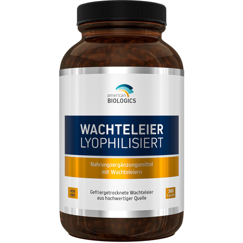 Wachteleier Lyophilisiert American Biologics 360 St Supplementa bei onfy.de kaufen 20032278