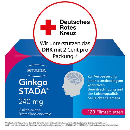Ginkgo Stada 240mg Fta 120 St STADA Consumer Health Deutschland bei onfy.de kaufen 11538949