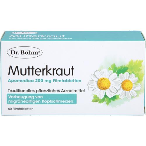 Mutterkraut Apomedica 200mg Filmtabletten 60 St Apomedica Pharmazeutische Produkte bei onfy.de kaufen 19374157