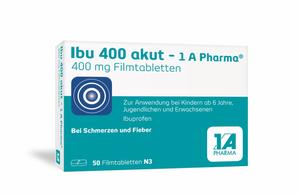 Erfahrungen mit Ibu 400 Akut - 1A Pharma - 31 Kundenbewertungen | onfy.de 03045316