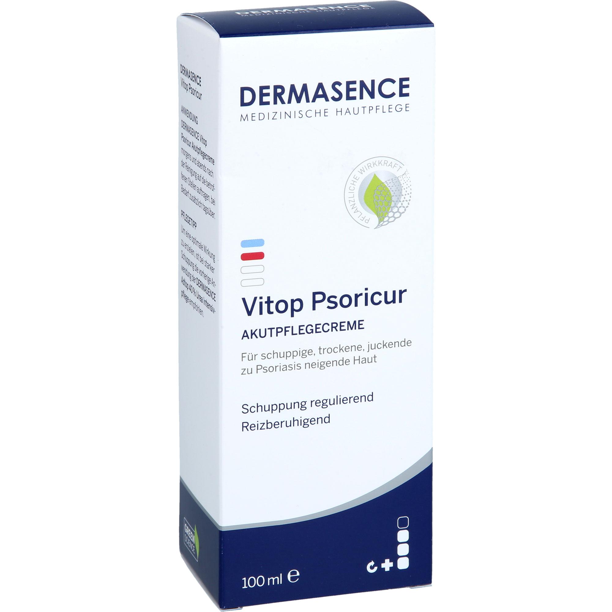 Dermasence Vitop Psoricur Akutpflegecreme 100 ml Medicos Kosmetik bei onfy.de kaufen 19649051