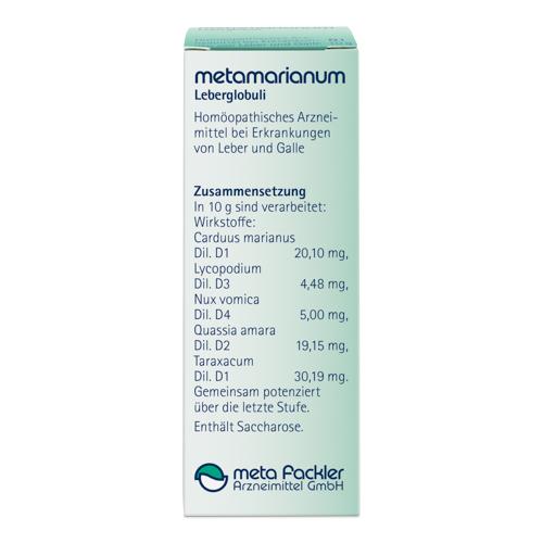 Metamarianum Leberglobuli 10 g meta Fackler Arzneimittel bei onfy.de kaufen 19226899