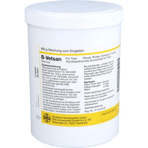B Vetsan Pulver Vet 800 g Dhu-Arzneimittel Gmbh & Co. Kg bei onfy.de kaufen 08919725