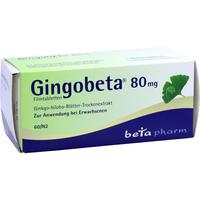 Gingobeta 80 mg Filmtabletten null