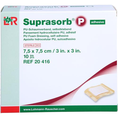 Suprasorb P Pu-Schaumv.selbstklebend 7.5x7.5 cm 10 St 1001 Artikel Medical bei onfy.de kaufen 19065284