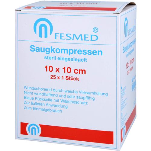 Saugkompresse Steril Fesmed 10x10 cm 25x1 St FESMED Verbandmittel bei onfy.de kaufen 19188897