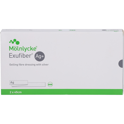 Exufiber 2x45cm Ag+ Gelbild.faserverb.m.silber 5 St ApoHomeCare bei onfy.de kaufen 20354332