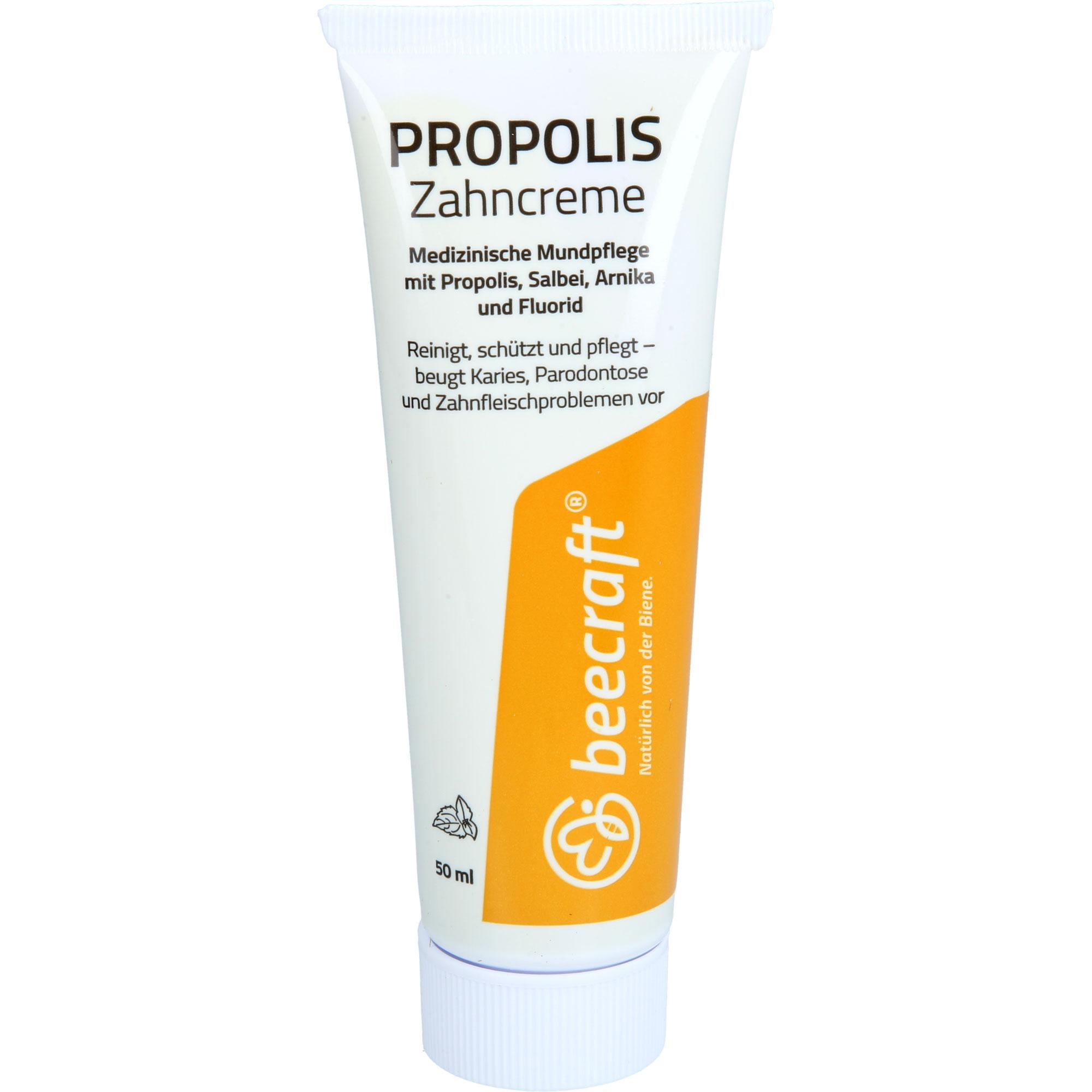 Beecraft Propolis Zahncreme Salbei Arnika Fluorid 50 ml Hansa Naturheilmittel bei onfy.de kaufen 19879302