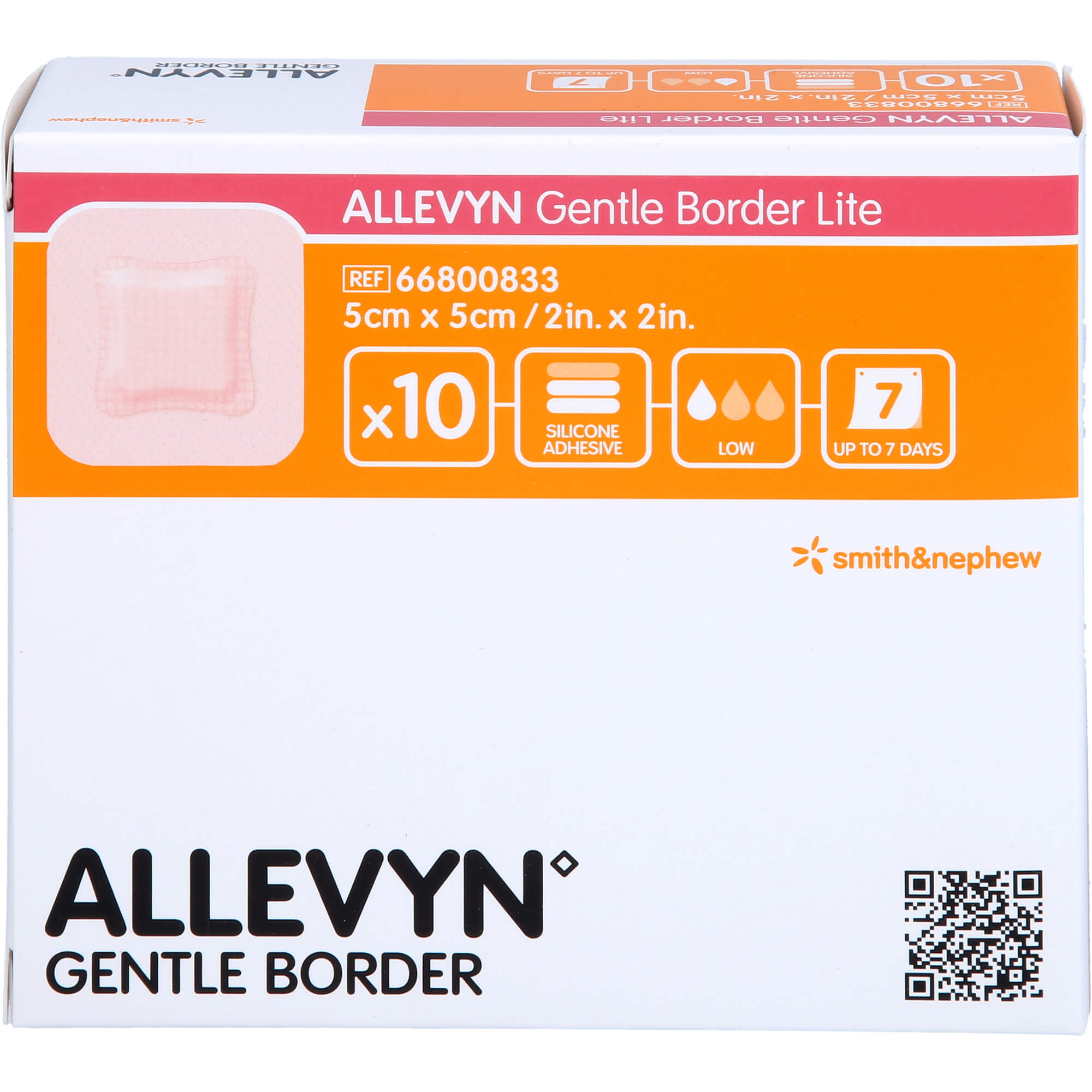 Allevyn Gentle Border Lite 5x5 cm Schaumverb. null