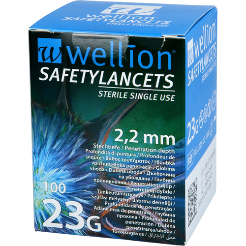 Wellion Safety Lancets 23G 100 St Med Trust bei onfy.de kaufen 13928548
