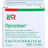 Opraclean Mullbinde Z.tampon.m.jodoform 2 cmx5 M null
