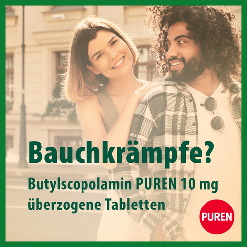 Butylscopolamin Puren 10 mg Überzogene Tabletten 50 St PUREN Pharma bei onfy.de kaufen 17606563