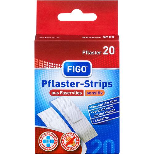 Figo Pflaster-Strips aus Faservlies Sensitiv 20 St S+H Pharmavertrieb bei onfy.de kaufen 10088094
