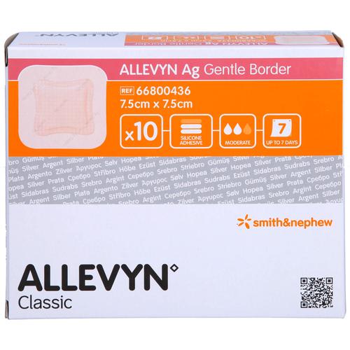 Allevyn Ag Gentle Border 7.5x7.5 cm Wundverband 10 St Docpharm bei onfy.de kaufen 15403560
