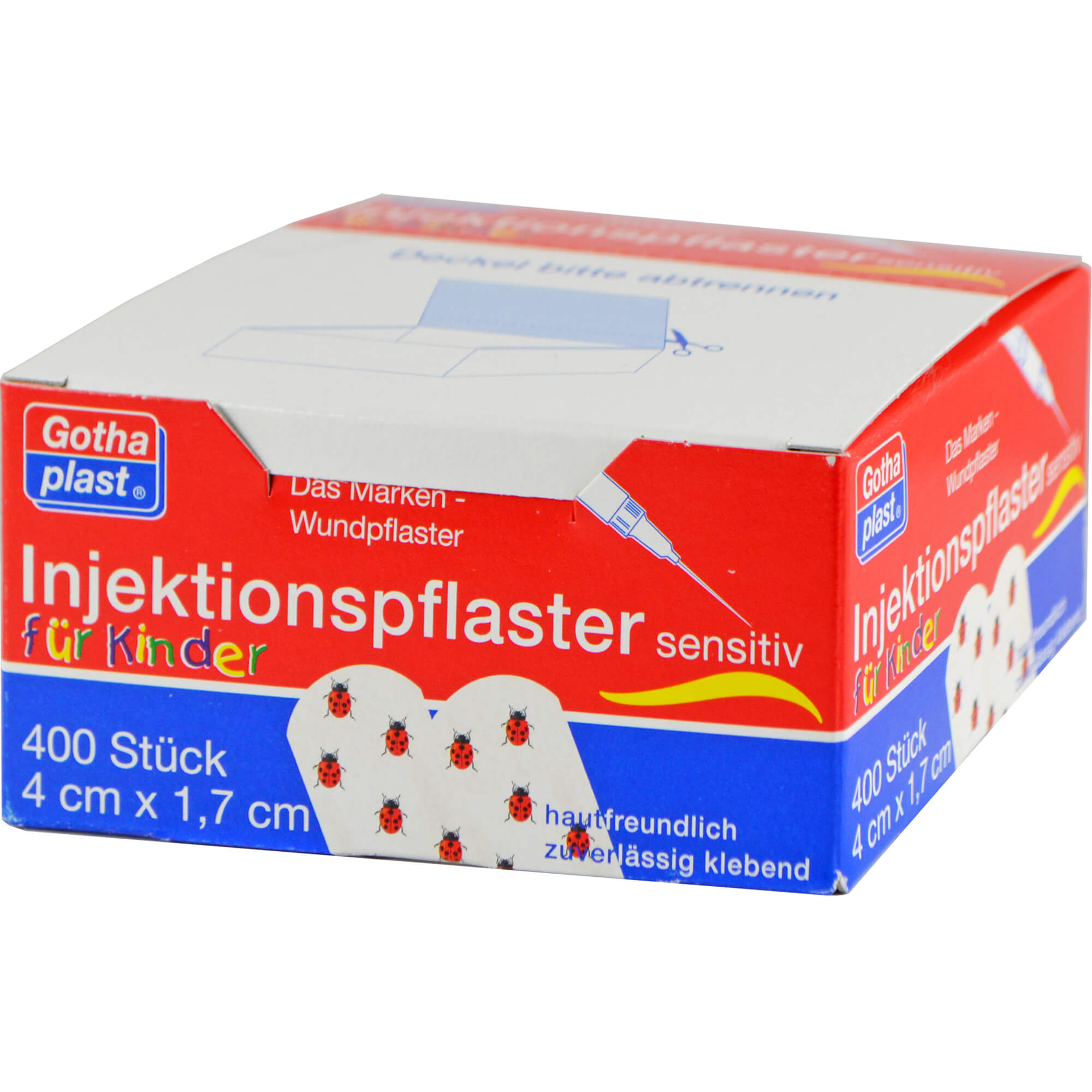 Gothaplast Injektionspfl. Kinder Käfer 4cmx1.7cm null