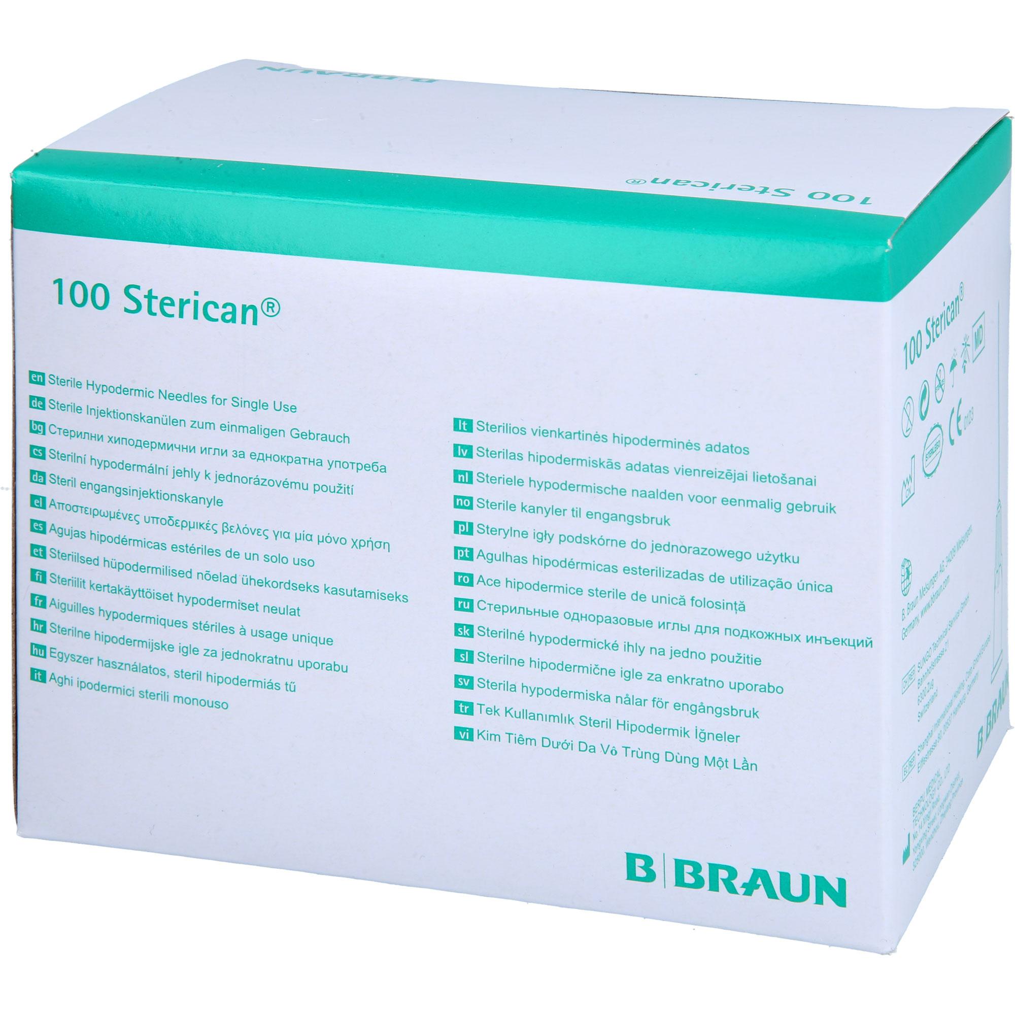 Sterican Einmalkanüle 25G 25 Mm 100 St B. Braun Melsungen bei onfy.de kaufen 18746390