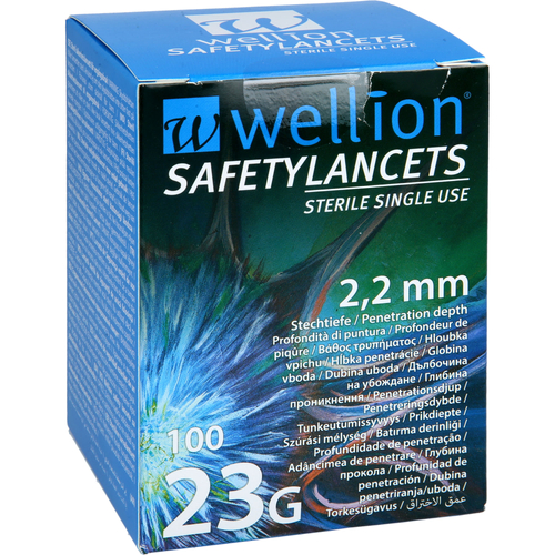 Wellion Safety Lancets 23G 100 St Med Trust bei onfy.de kaufen 13928548