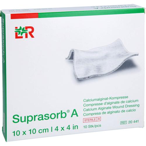 Suprasorb A Calciumalginat Kompr.10x10 cm 10 St EurimPharm Arzneimittel bei onfy.de kaufen 18502759