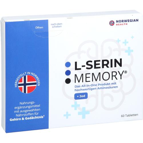 L-Serin Memory mit Jod für Gehirn und Gedächtnis 60 St L&L Pharma bei onfy.de kaufen 19643203