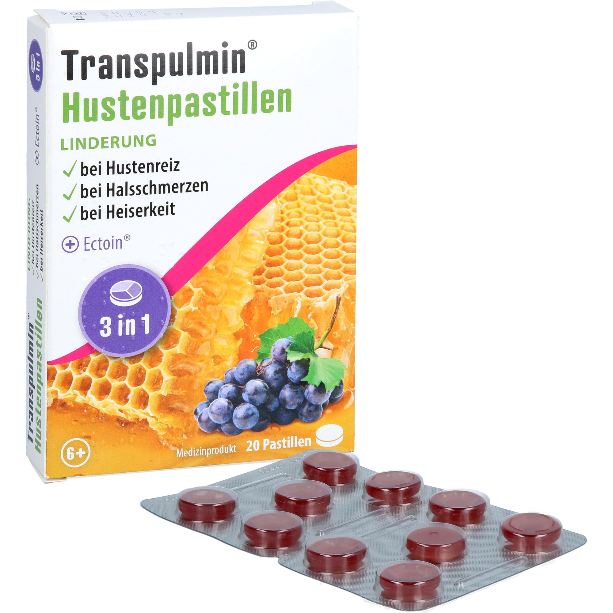 Transpulmin Hustenpastillen 20 St Cooper Consumer Health Deutschland bei onfy.de kaufen 19962718