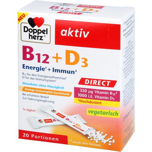 Doppelherz B12 + D3 Direct 20 St Queisser Pharma bei onfy.de kaufen 18302285