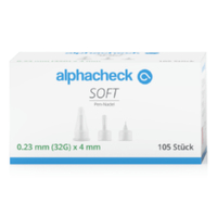 Alphacheck Soft Pen-Nadeln 0.23 Mm (32G) X 4 Mm null