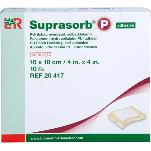 Suprasorb P Pu-Schaumv.10x10cm Selbstklebend 10 St ACA Müller/ADAG Pharma bei onfy.de kaufen 10973413