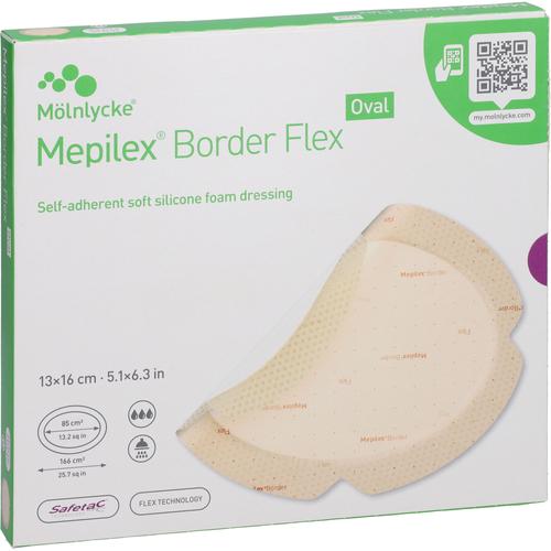 Mepilex Border Flex Schaumverb.haft.13x16 cm Oval 5 St Docpharm bei onfy.de kaufen 18800008