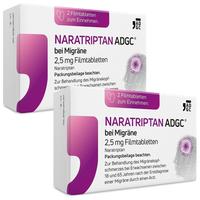 Naratriptan Adgc bei Migräne 2.5 mg Filmtabletten null