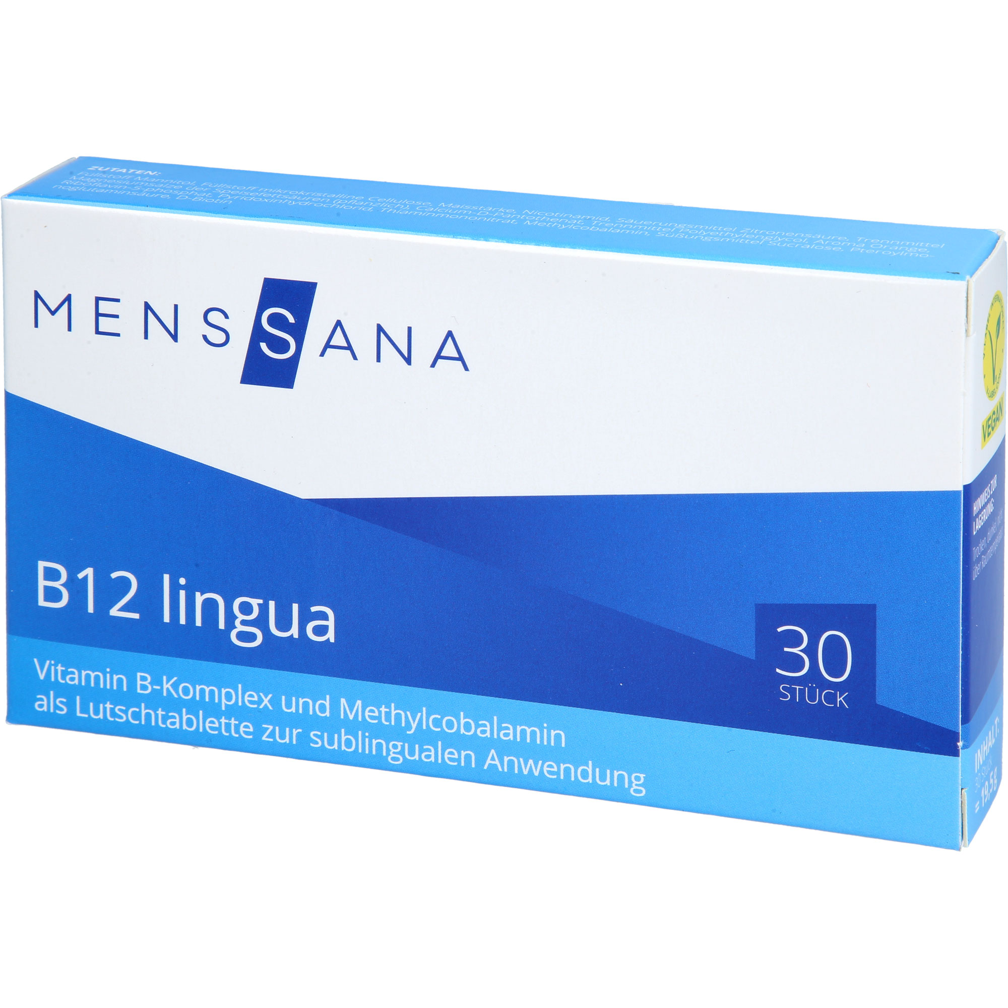 B12 Lingua Menssana 30 St MensSana bei onfy.de kaufen 19794681