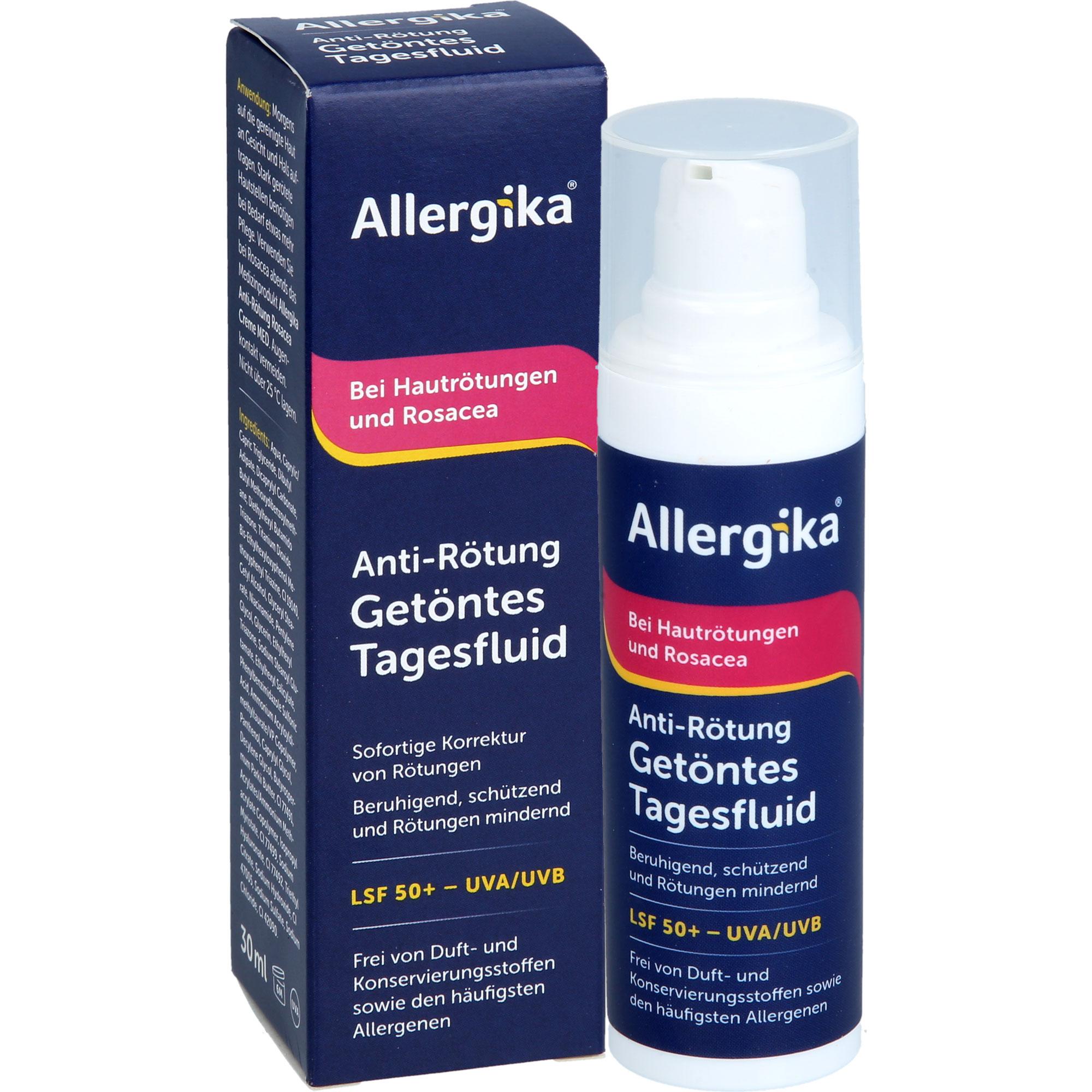 Allergika Anti-Rötung Getöntes Tagesfluid LSF50+ 30 ml ALLERGIKA Pharma bei onfy.de kaufen 20109207